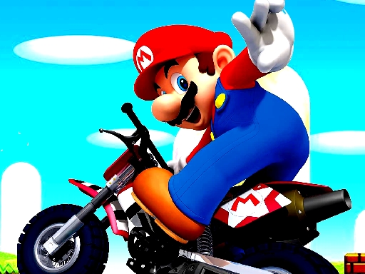 Vaizdas Nuostabus Mario Wheelie
